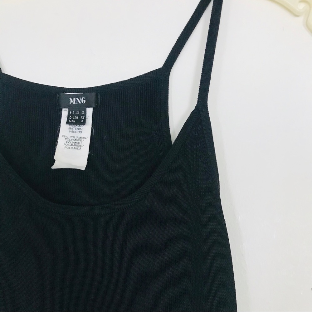 Black Mango Ribbed Cami - Picture 5 of 12